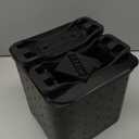 Berlinzo Clear Ice Cube Maker Mold - Combo 2+2 Crystal Clear Ice Cubes & Balls - Ice Square Maker Mold, Pure Round Ice Spheres for Whiskey, Cocktails & Bourbon (Non-electric) (Black)