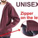 3 Pack Mens Fleece Hoodie Long Sleeve Lightweight Athletic Workout Sweatshirt for Men with Pockets (S)