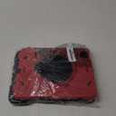 Case for iPad Pro 11 Inch (2022/2021/ 2020/2018): Silicone Cover for iPad 11 (4th/ 3rd/ 2nd/ 1st) Generation with Screen Protector- Stand- Handle- Shoulder Strap- Pencil Holder- Red