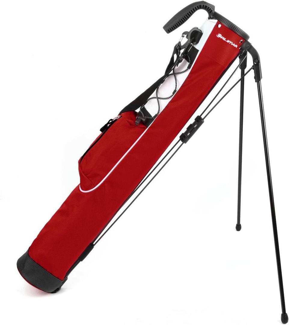 Orlimar Pitch n Putt Golf Lightweight Stand Carry Bag (Brick Red)