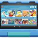 Amazon Kid-Proof Case for Fire HD 8 tablet (Only compatible with 12th generation tablet), Blue (Blue)