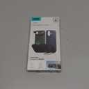 ESR Silicone Case for iPhone 17, Built-in Camera Stash Stand Compatible with MagSafe, Military-Grade Drop Protection Magnetic Phone Case for iPhone 17, Cloud Series, Black