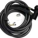 8FT GE Portable Dishwasher Fill & Drain Hose Assembly WD24X10066 w/Faucet Adapter