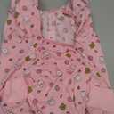 Pink Dog Recovery Suit Female Male,Dog Surgical Recovery Suite Bodysuit After Surgery Zipper On Back Puppy Cat Long Sleeve Onesies Bodysuit After Surgery Wound Protective, Medium