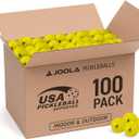 JOOLA Primo Pickleball Balls - Tournament Indoor and Outdoor Pickleball Balls - USAPA Approved - Ideally Weighted and Precision Crafted 40 Hole Design Official Size - Choose 4, 20, 100 Pack