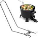 94066 Deep Fryer Basket Handle Compatible with Presto Kitchen Kettle, Slow Cook 'N More, Options Multi-Cooker Steam & Fry Baskets 0600305, 0600001, 0600002, 0600010, 0600009, 0600101