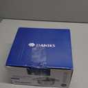 Daniks Standard 2 Quart Stainless Steel Stock Pot with Glass Lid, Try-Ply Bottom for Even Heating, Induction Compatible, Dishwasher Safe, Built-In Measuring Scale, Silver