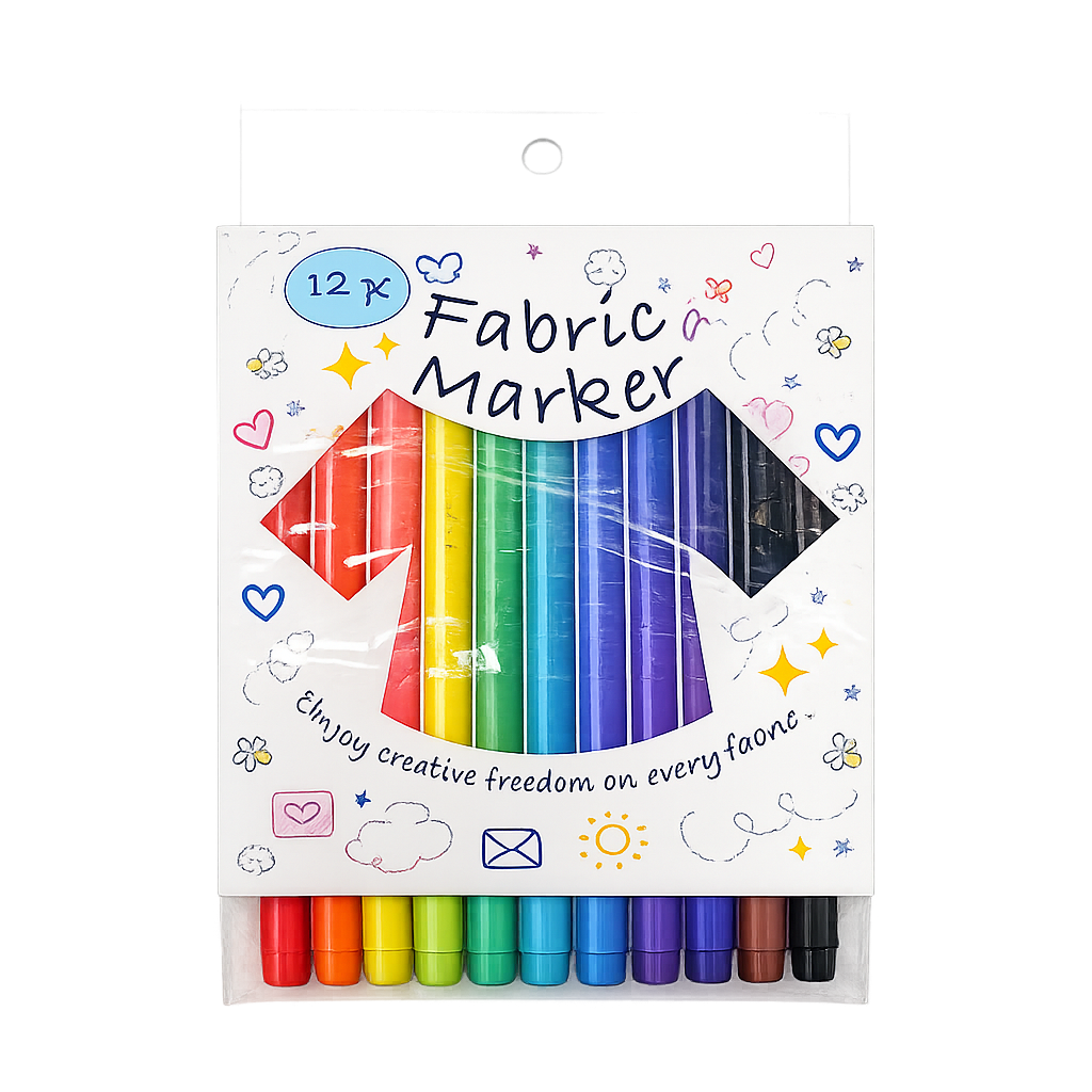 Fabric Market, 3 Pack, 12Pc