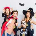 Kenning 20 Pcs Halloween Medals 2" Bronzy Contest Award Medals with Neck Ribbon for Halloween Party Prizes Decoration