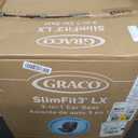 Graco SlimFit3 LX 3-in-1 Convertible Car Seat, Slim Car Seat Fits 3 Across, Rear Facing, Forward Facing, to Highback Booster Seat, Perfect for Baby Travel & Gift for New Parents, Kunningham (MFG: 03/14/2026)