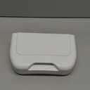 Hanging Folding Mini Trash Can for Kitchen Cabinet Door, Small Collapsible Garbage Bin Under Sink,Wall Mounted Waste Bin- Container Cabinet/Bedroom/Bathroom (3L)(White)