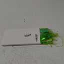 Fanfanwin Neon Green Streamers Backdrop 3.28 x 8.2 ft Lime Green Foil Fringe Curtain Metallic Tinsel Door Streamers for Birthday Bachelorette Christmas, New Year, Disco Party, Neon Party Decorations