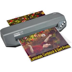 SINCHI 13" Commercial Laminator | 310 Mil, 4-Roller, 48s Warm-Up, 17s/Sheet, Heavy Duty No-Jam Design, Works with Cardstock & Dark Prints, Includes 10 Sheets, Ideal for Office, School & Business