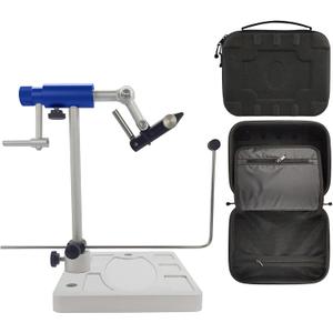 EUPHENG Riverruns Colorado Full Rotary Fly Tying Vise with a Hard Shell Vise Bag Rotation Resistance Adjustment Hook Sizes 26 to 4/0