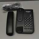 KEXIAO T3016 Desktop Phone Corded Telephone with Quick Redial Wall Mountable Fix Landline Telephones