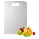 Titanium Cutting Board, 100% Pure Titanium Chopping Board for Kitchen, Hygiene & Durability Double Sided Cutting Board, Non toxic Chopping Board, Dishwasher Safe (13.2“ x 9.4”)