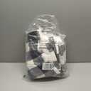 Homemate Electric Blanket Heated Throw - 50x60 Ultra Soft Cozy Flannel Heating Blanket with 10 Fast Heat Levels 8 Hours Auto Off Over-Heated Protection ETL Certification Keep Warm in Home Office (Black-white)