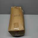 KHONSU PET Calming Donut Cat Bed for Cats & Kittens, Round Plush Cuddler with Chopped Memory Foam, Anti-Anxiety Bolster Support, Machine Washable & Non-Slip (White, Small)