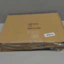 OUTON Beige Large Drum Lamp Shades for Floor Lamps, 16" Top x16" Bottom x 9" High, Easy to Assemble, Replacement Linen Lampshades for Table Lamps & Bedside Lamps (1.65" Spider)