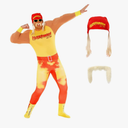 Morph Hulk Hogan Costume, Hulk Hogan Costume Adult, WWE Hulk Hogan Costume, No Size