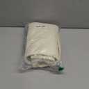 vctops Boho Cotton Quilted Couch Cover Soft Embroidered Sofa Cover Non-Slip Dog Bed Cover Scalloped Sofa Slipcover Washable Furniture Protector Cover (Cream,28"x28")