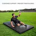 Baseball Sliding Mat Trainer 10 x 3.6 ft Slide Mat for Baseball and Softball 1.7 Inch Thick Foam Waterproof Antislip Foldable with Zipper and Stakes for Soccer Rugby Gymnastics Yoga and More