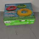 JOYIN Inflatable Swim Tube Raft (3 pack) with Summer Fruits Painting, Pool Toys for Swimming Pool Party Decorations