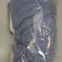 Ironing Board Cover and Pad 18x49 Large, Extra Thick Natural Cotton, Silicone Coated, Scorch Resistant, Elastic Edge with Hook Loop Strap, Wide Iron Board Padding, Heatproof Blue