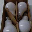 Philips LED 40W A19 4-Pack Ultra Definition Soft White (2200K) 450 Lumen (5W = 40W) Dimmable Frosted Flicker-Free Light Bulbs