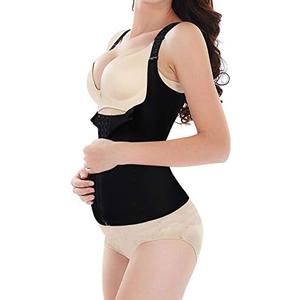 URSEXYLY Maternity Support Belt Postpartum Waist Trainer Shapewear Recovery Waist Cincher Black 2 XL