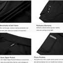 Ksmien Women's 2 in 1 Running Shorts - Lightweight Athletic Workout Gym Yoga Shorts Liner with Phone Pockets, Large