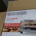 BLACK+DECKER Crisp 'N Bake Air Fry Countertop Convection Toaster Oven, Medium Capacity, 4-Slice, 5-in-1, Fits 9 Pizza, 30-Min Timer, Bake, Broil, Air Fry, Toast, Keep Warm, Stainless Steel
