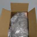 Old Man Bald Cap,Short Grey Bald Cap with Side Hair,Grandpa Wig with Glasses Mustache Eyebrows for Mens Halloween Cosplay Costume