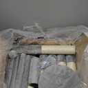 Globlazer Cat Tree Tower with Scratching Post for Indoor Cats, 53inch Tall Plush Multi-Level Cat Climbing Tower Condo House with Large Hammock, Spacious Cat Cave, Padded Top Perch Bed, F53, Light Gray