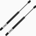 Qty (2) 20 inch 50LB/222N Gas Strut Shocks Spring Lift Supports for Leer Camper Shell Window, Snugtop Truck Topper Door, RV Cabinet Door, Tool Box Lid, Boat Storage, and Toy Toolbox Cover