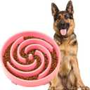 JASGOOD Slow Feeder Dogs Bowl for Large Medium Dogs,Anti-Gulping Pet Slower Food Feeding Bowls Stop Bloat,Preventing Choking Healthy Design Dogs Bowl