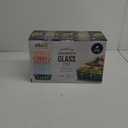 Ello Duraglass 3.4 Cup Meal Prep Sets 6Pc, 3 Pack Set- Glass Food Storage Container with Silicone Sleeve and Airtight BPA-Free Plastic Lids, Dishwasher, Microwave, and Freezer Safe, Melon