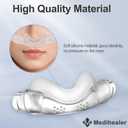 2 Packs Replacement Cushion for Airfit N30i(M), 2 Packs Old Version Curved Nasal Cradle Cushion Compatible with N30i, Soft & Comfortable Great-Value Supplies by Medihealer, M
