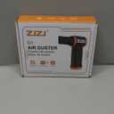 Compressed Air Duster-180000RPM Electric Air Duster with 40MM Brushless Motor, 9-Gears Adjustable Mini Air Blower with LED Light, 10000mAh Rechargeable Battery, Dust Blower for Computer, Home, Car