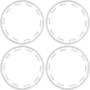 Tesla Wheel Cover 2026 Model Y|Wheel Rim Protector Fit Juniper 20" Helix 2.0 Wheels 4PCS ABS Guard Hubcap Cover for Curb Rash Prevention| Tesla Model Y Juniper Accessories 2025 2026 |Silver(Set of 4)