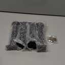 [Upgraded 4 PCS Metal Adjustable Furniture Legs 7-11.8 inch, Heavy Duty Cabinet Legs Extension for Couch/Bed/Desk/Sofa/Table/Chair/Dresser, Replacement Legs for Furniture Black