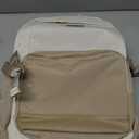 LOVEVOOK Laptop Backpack for Women with Pouch Pocket for Large Capacity Cup,15.6 Inch Laptop Computer Bag Travel Backpack Purse,Waterproof Work Business Backpack College Teacher Bags,Beige-Khaki