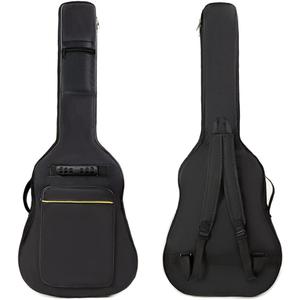 Evil Hair 36 Inch Acoustic Guitar Gig Bag Waterproof Dual Adjustable Shoulder Strap 5mm Padding Backpack with Accessories -For 36" Acoustic Classic Guitar