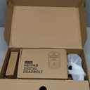 Veise Fingerprint Door Lock Set, Keyless Entry Door Lock, Front Handle Set, Electronic Keypad Deadbolt with Lever Handle, 2 Keys, Auto-Locking, One-time Codes, Easy to Install, Oil Rubbed Bronze