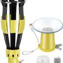 Dreyoo 2 Piece Set Light Bulb Changer, Standard Incandescent Bulb Changer and Suction Cup Light Bulb Changer Compatible with DocaPole and Other Standard Threaded Extension Pole (Pole Not Included)