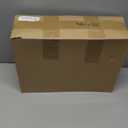 2 Pack Water Hyacinth Hanging File Box 14.5 x 6 x 10.8 Inch Decorative File Basket Woven Document Organizer with Handle Collapsible Letter Size Filing for Office Home Storage Decor