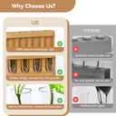 Plant Propagation Station with Wooden Stand, Gardening Gifts for Mom Women Plant Lovers, 9-Level Dimmable LED Light 4 Glass Test Tubes Vases for Hydroponic Plants - Desktop Terrarium for Desk Decor
