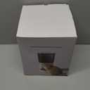 Petrice Automatic Cat Feeder, 4L/16Cups Cat Food Dispenser with Stainless Steel Bowl Programmable 30 Portions 6 Meals per Day, Timed Pet Feeder for Kitty Small Dogs with 10S Voice Record, Black