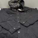 Legendary Whitetails mens Concealed Carry Maplewood Hooded Shirt Jacket (Large, Black Heather)