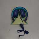 Kids Headphones - noot products K11 Foldable Stereo Tangle-Free 3.5mm Jack Wired Cord On-Ear Headset for Children/Teens/Boys/Girls/Smartphones/School/Kindle/Airplane Travel/Plane/Tablet (Navy/Teal)